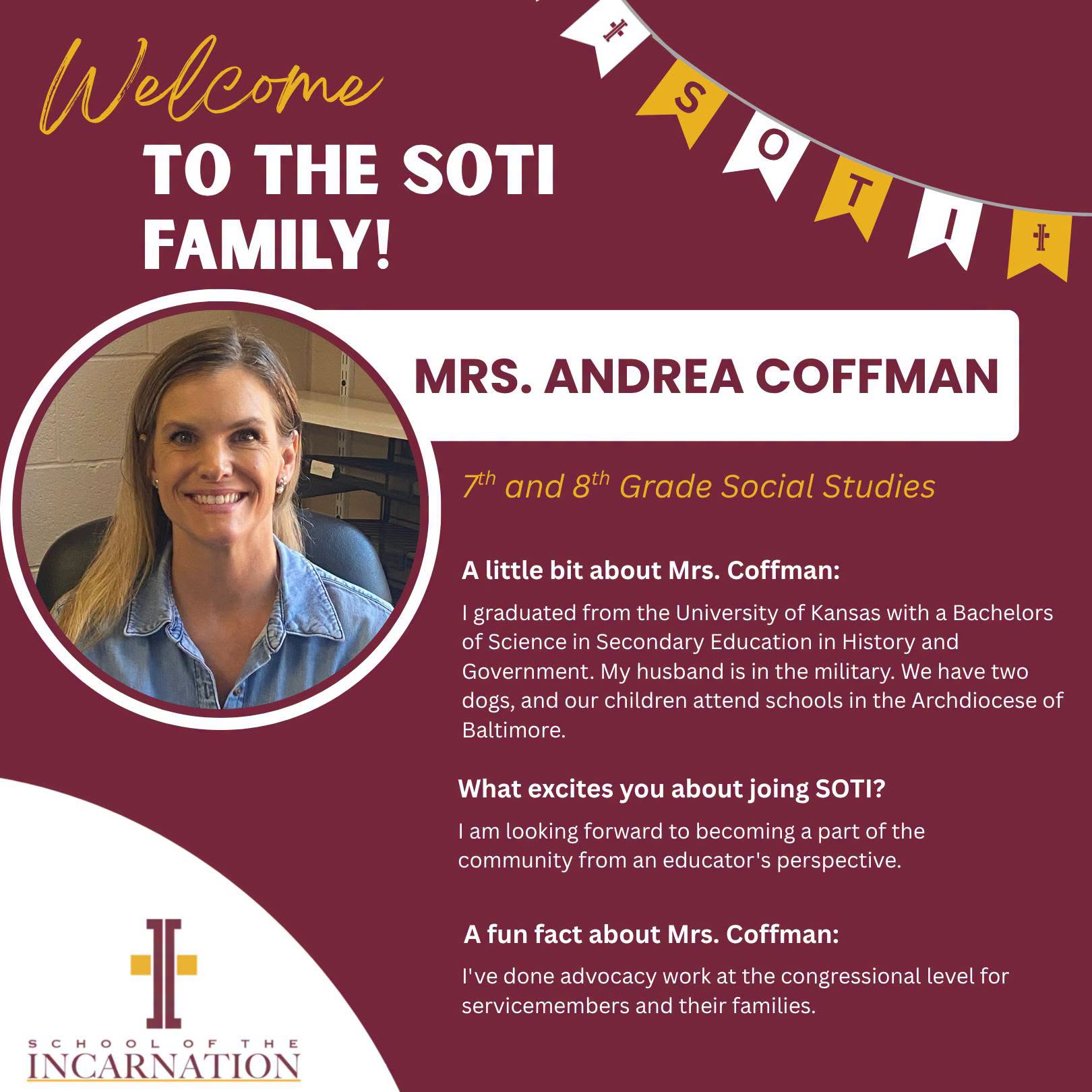 Mrs. Andrea Coffman