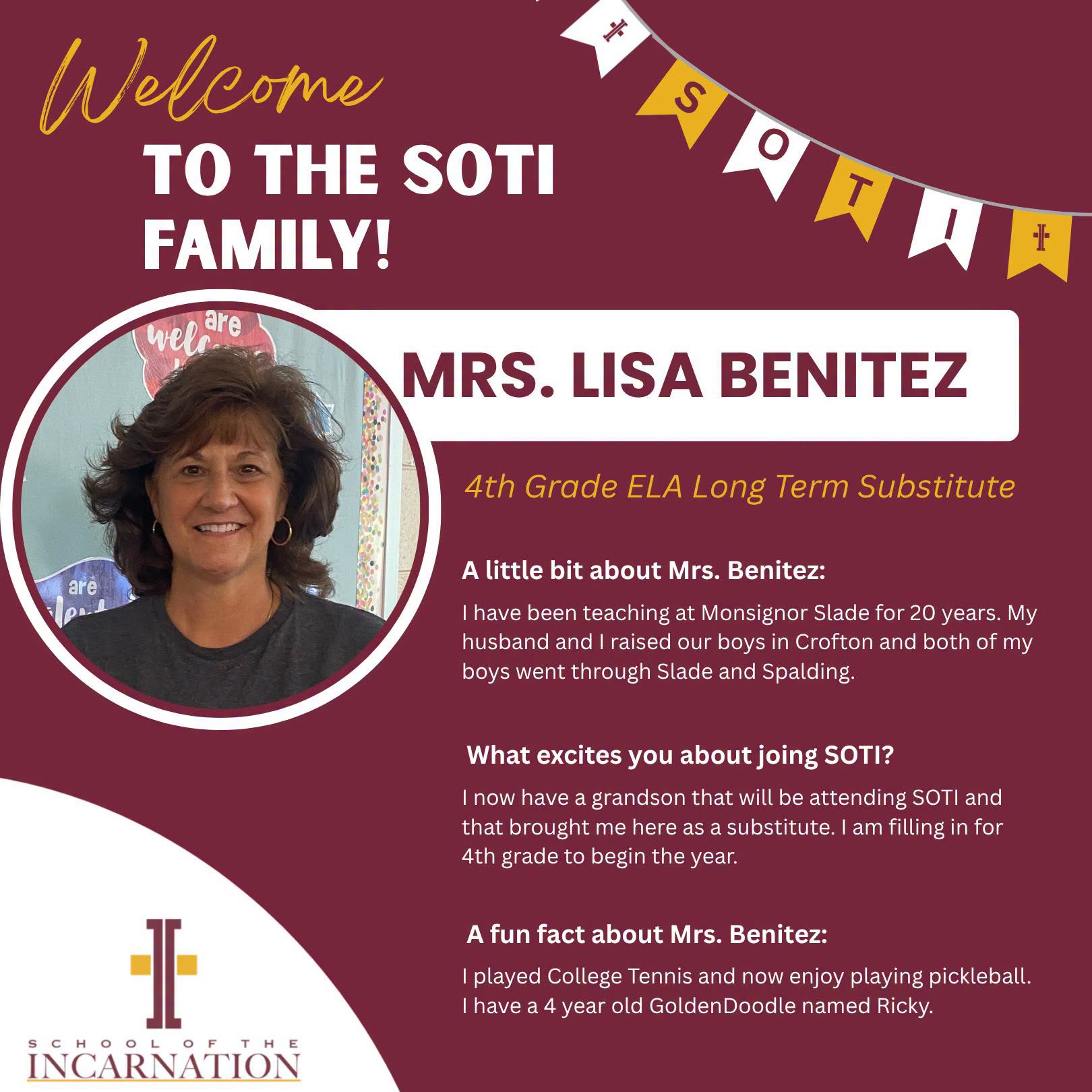 Mrs. Lisa Benitez