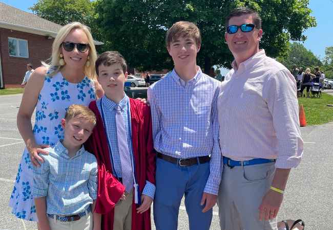 Graduation Family Photo